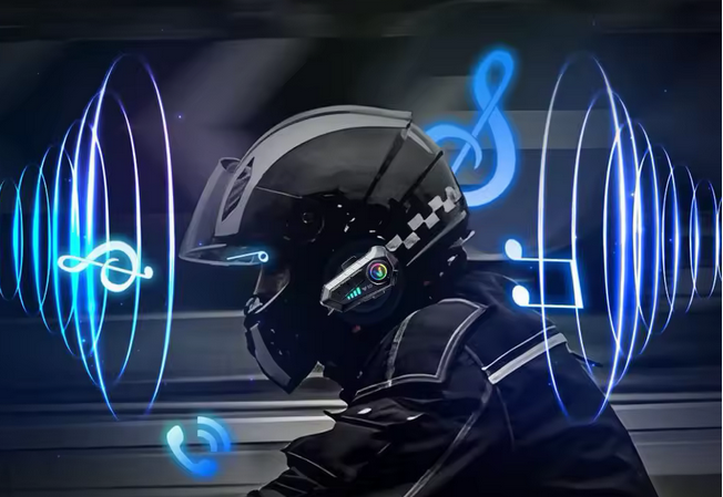 Auriculares Bluetooth Para Casco de Moto Y10 – ¡Con Comando de Voz y Resistencia al Agua