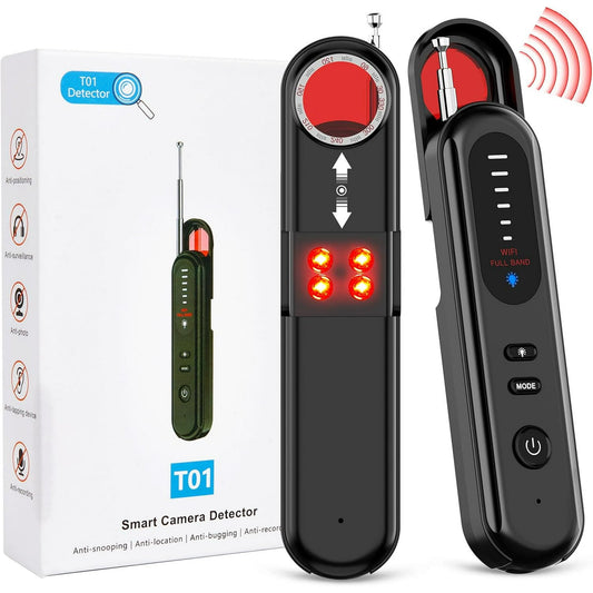 🔒 DETECTOR PORTÁTIL ANTI ESPÍAS CON LUZ INFRARROJA 🔴