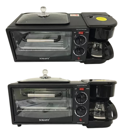 HORNO 3 EN 1 MULTIFUNCIONAL SOKANY