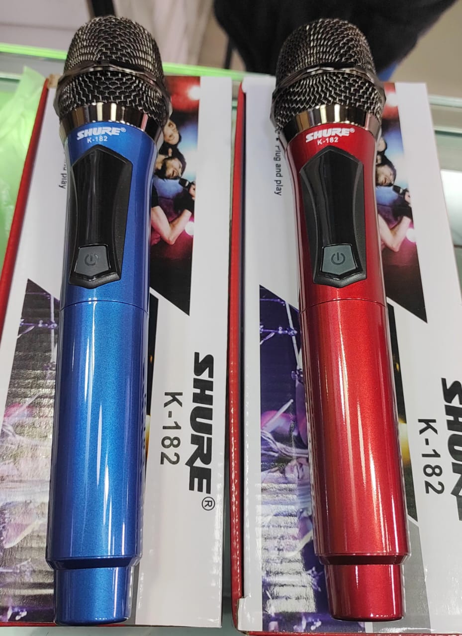 🛍️ MICRÓFONO INALÁMBRICO RECARGABLE K-182 🎤