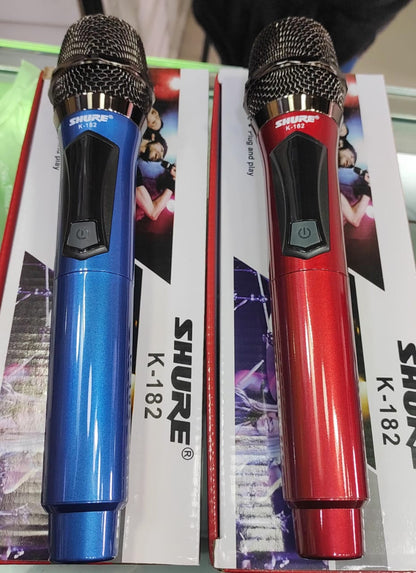 🛍️ MICRÓFONO INALÁMBRICO RECARGABLE K-182 🎤