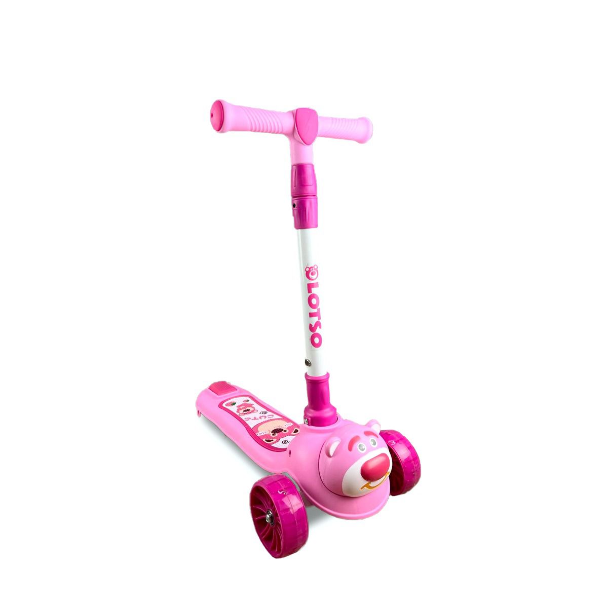 🛴 SCOOTER INFANTIL AJUSTABLE 3 RUEDAS – DISEÑOS ANIMADOS