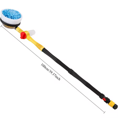 CEPILLO ROTATORIO PARA LAVADO DE AUTOS CON DISPENSADOR DE ESPUMA