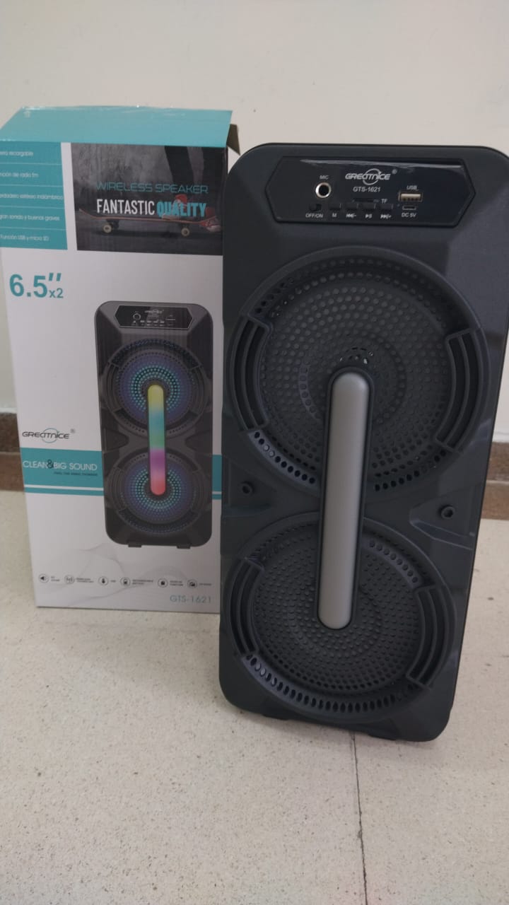 PARLANTE CABINA DOBLE BOCINA DE 6.5" GTS 1621 🔊