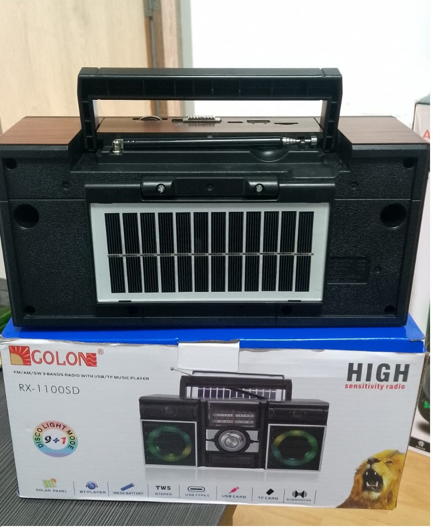 GRABADORA RETRO SOLAR