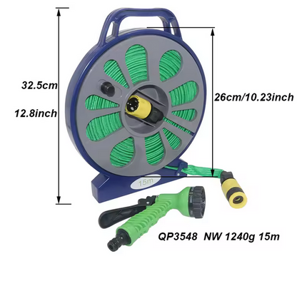 Manguera Expandible con Carrete 15M