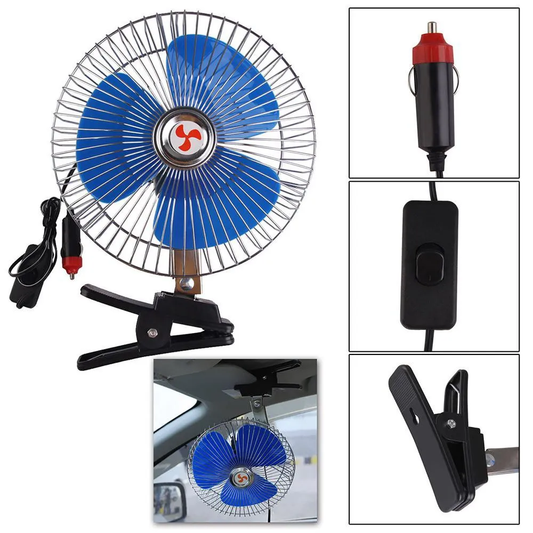 Ventilador de 6” para Carro 🚗❄️ | Potente 12V | $79.900 | Envío Gratis 📦 | Pago Contraentrega 💵