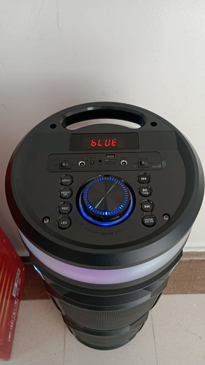 🔊 CABINA RECARGABLE SEISA YX-H8269 CON MICRÓFONO INALÁMBRICO Y CONTROL