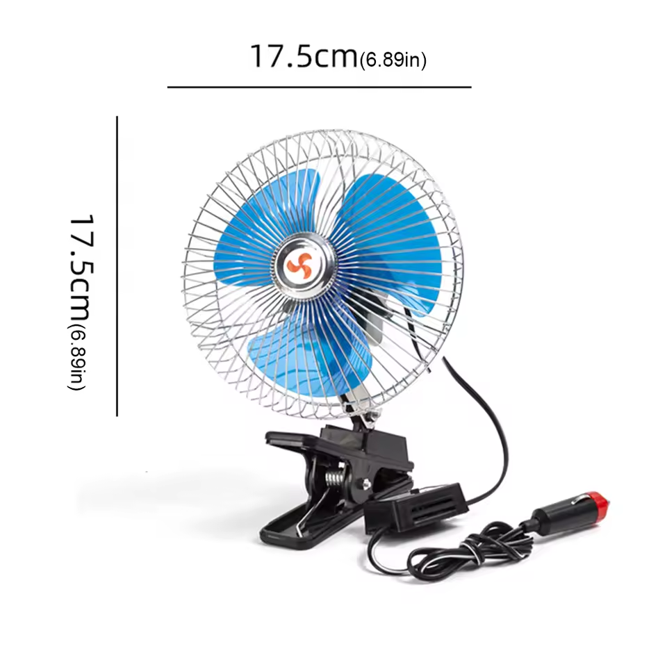 Ventilador de 6” para Carro 🚗❄️ | Potente 12V | $79.900 | Envío Gratis 📦 | Pago Contraentrega 💵