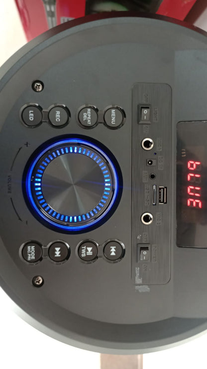 🔊 CABINA RECARGABLE SEISA YX-H8269 CON MICRÓFONO INALÁMBRICO Y CONTROL