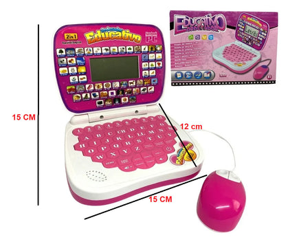 💻 MINI COMPUTADOR EDUCATIVO INTERACTIVO – APRENDE JUGANDO 🎓✨