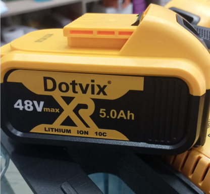 🔧 TALADRO DESTORNILLADOR RECARGABLE 48V CON 2 BATERÍAS – MANDRIL METALICO -DOTVIX