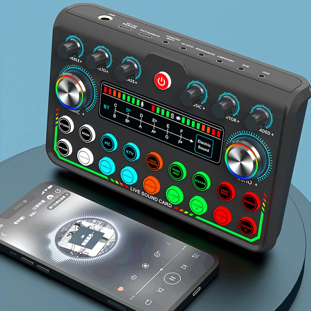 🎙️ KIT PROFESIONAL TARJETA DE SONIDO P99+ MICRÓFONO CONDENSADOR BM800