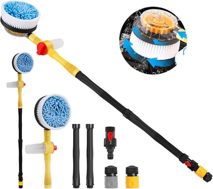 CEPILLO ROTATORIO PARA LAVADO DE AUTOS CON DISPENSADOR DE ESPUMA