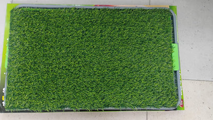 🐾 TAPETE HIGIÉNICO TIPO PASTO EXTRA GRANDE CON 3 CAPAS 🐾