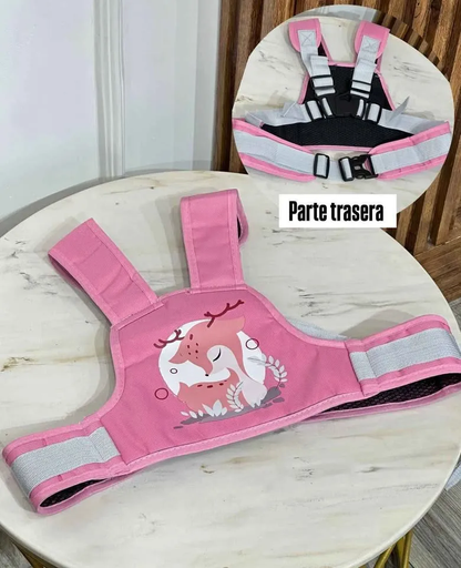 🏍️ ARNÉS DE SEGURIDAD AJUSTABLE PARA NIÑOS EN MOTO