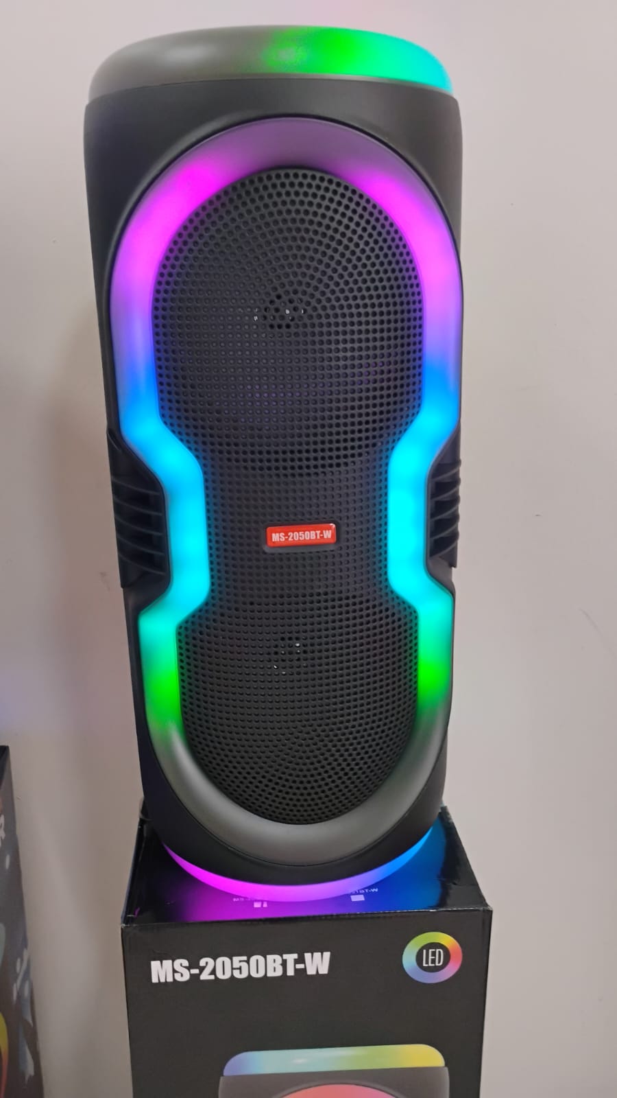 🔊 PARLANTE KARAOKE  DOBLE BOCINA DE 8” CON MICRÓFONO INALÁMBRICO RECARGABLE🎤✨