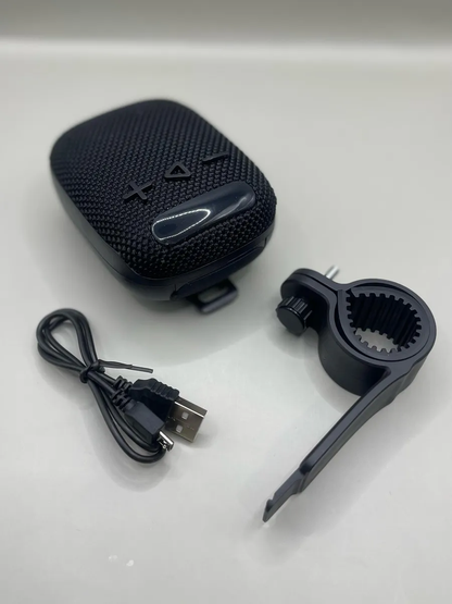 🔊 Parlante Bluetooth para bicicleta o moto con pantalla, resistente al agua🚴‍♂️🏍️