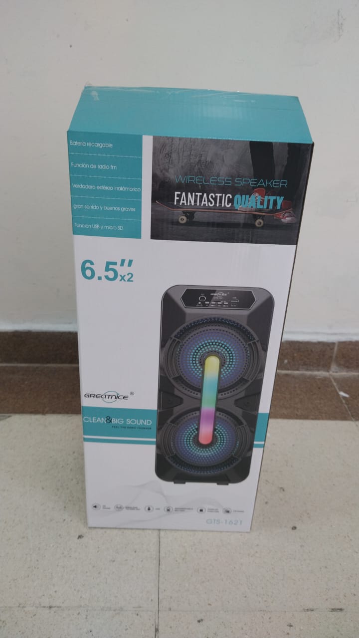 PARLANTE CABINA DOBLE BOCINA DE 6.5" GTS 1621 🔊