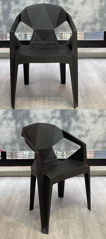 🪑 Silla Geométrica Premium – Elegancia y Resistencia