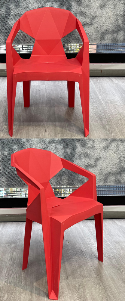 🪑 Silla Geométrica Premium – Elegancia y Resistencia