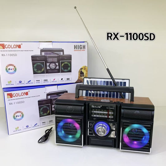 GRABADORA RETRO SOLAR