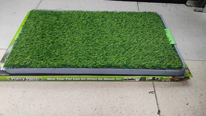 🐾 TAPETE HIGIÉNICO TIPO PASTO EXTRA GRANDE CON 3 CAPAS 🐾