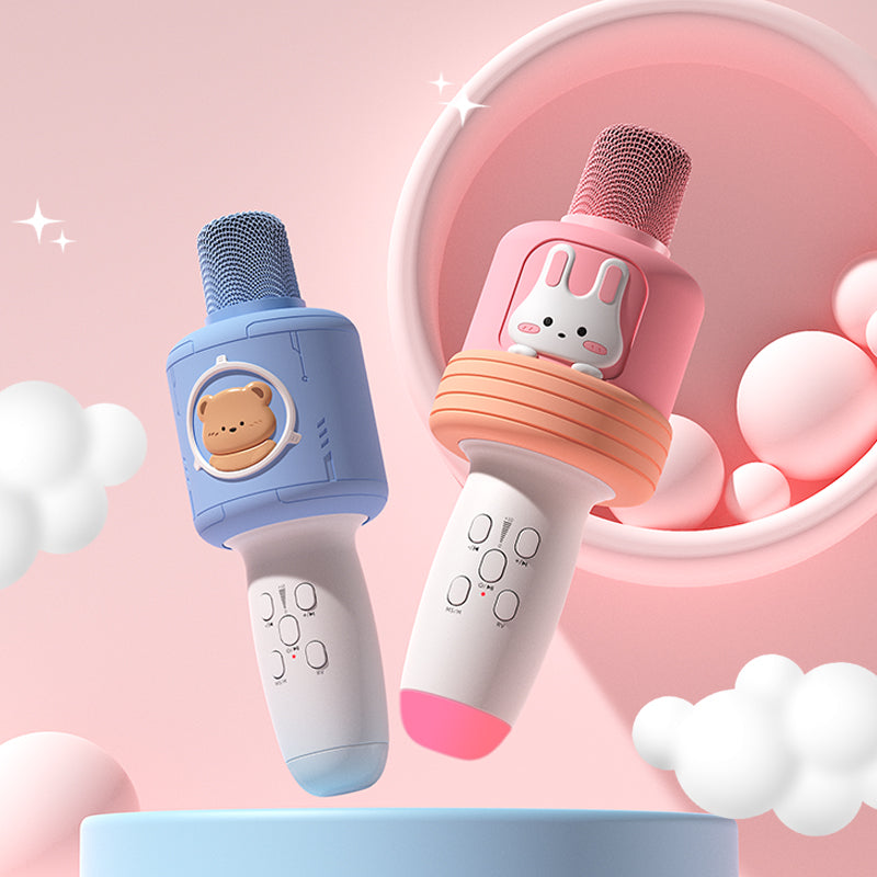 🎤✨ MICRÓFONO KARAOKE INFANTIL RECARGABLE K7