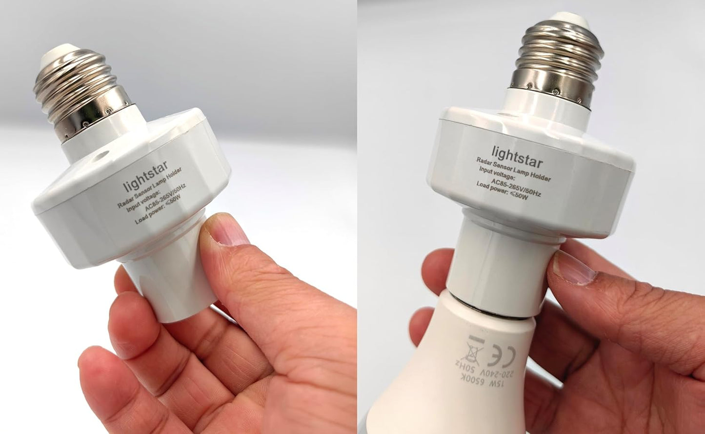 💡SENSOR DE MOVIMIENTO PARA BOMBILLO