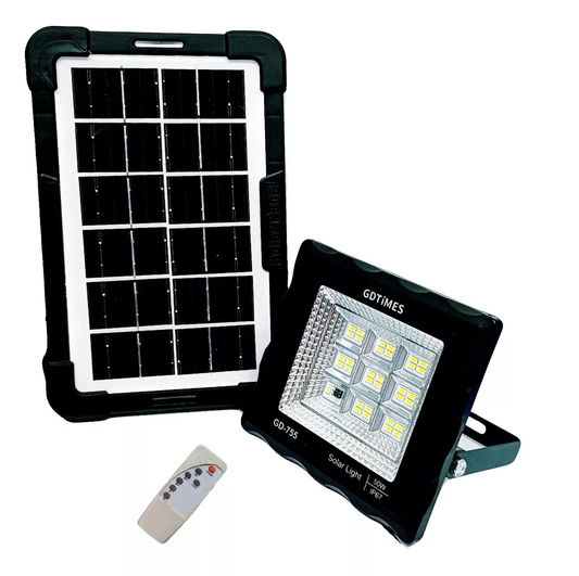 🌞 Reflector Solar LED 50W con Panel y Control Remoto 💲**$85.000**
