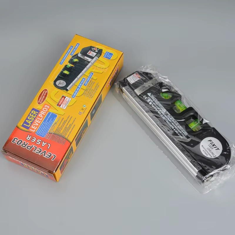 🎯 Precisión Total al Instante: Nivel Láser, 📏 Cinta Métrica, 💧 Nivel de Burbuja y 📐 Regleta ¡Todo en Uno!