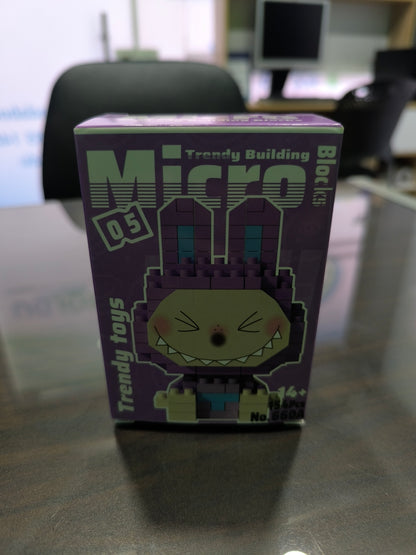 🧸✨ Combo 3 en 1 LABUBU Respira + Llavero + Lego – ¡Diversión, ternura y creatividad en un solo set!