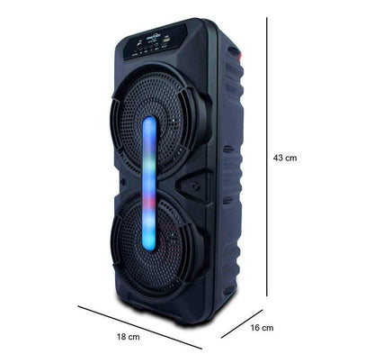 PARLANTE CABINA DOBLE BOCINA DE 6.5" GTS 1621 🔊