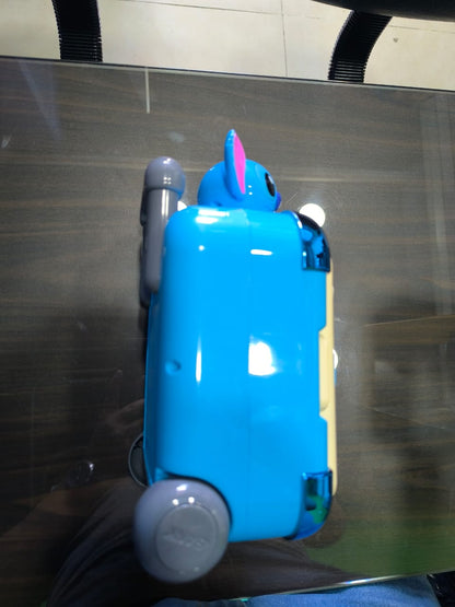 🩵✨ ALCANCÍA MÁGICA DE STITCH – CON CLAVE, LUCES Y SONIDO 🎶💰