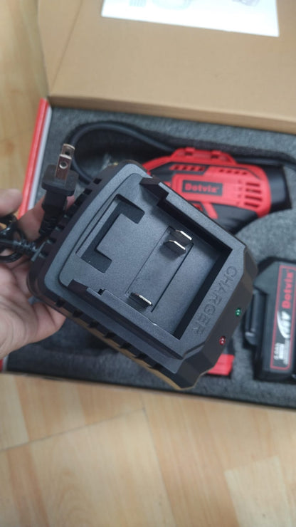 🔥 PODEROSO COMPRESOR DE AIRE PORTÁTIL DIGITAL DOTVIX 🔋 CON 2 BATERÍAS RECARGABLES DE 36V 🚗