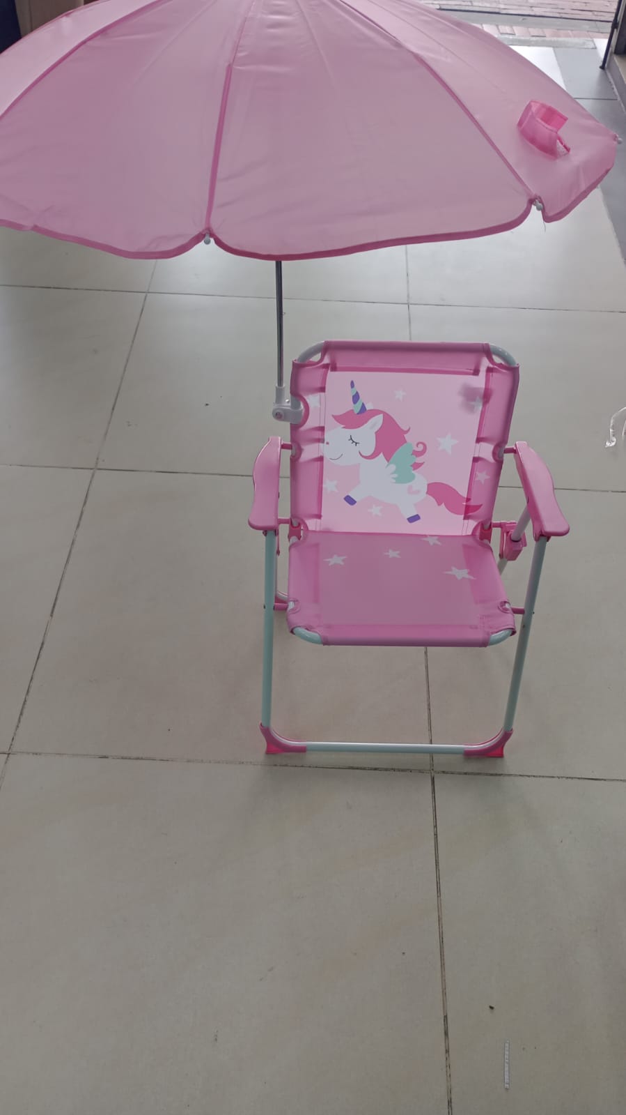 🪑🌞 SILLA PLAYERA PLEGABLE INFANTIL CON SOMBRILLA AJUSTABLE