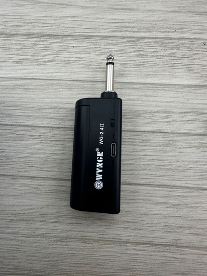 🎤Kit 2 &nbsp;Micrófonos Inalámbricos Recargables Profesionales UHF WG-2.4II