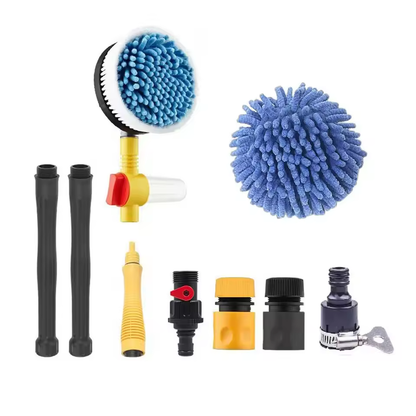 CEPILLO ROTATORIO PARA LAVADO DE AUTOS CON DISPENSADOR DE ESPUMA