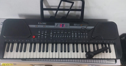 🎹 ORGANETA ELECTRÓNICA DE 61 TECLAS CON MICRÓFONO INCLUIDO 🎤