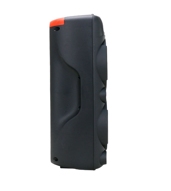 🔊 CABINA PARLANTE GTS-1880 🔥 DOBLE BOCINA DE 6.5” + MICRÓFONO INALÁMBRICO 🎤