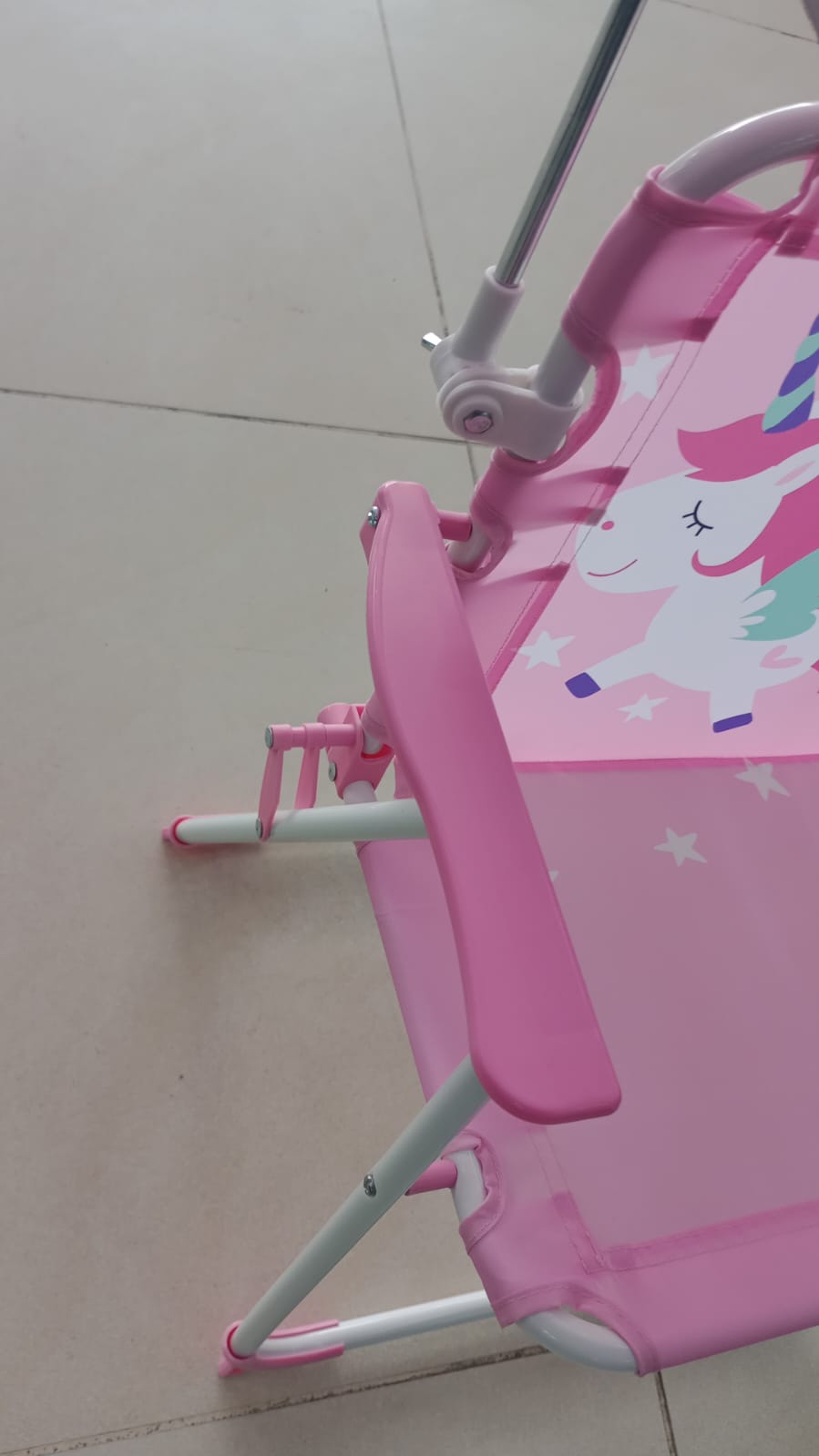 🪑🌞 SILLA PLAYERA PLEGABLE INFANTIL CON SOMBRILLA AJUSTABLE