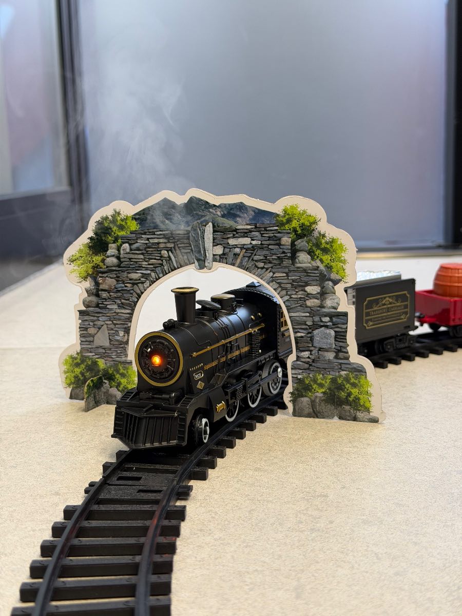 🚂 TREN CLÁSICO CON LUCES, HUMO Y SONIDO – RETRO CLASSIC TRAIN