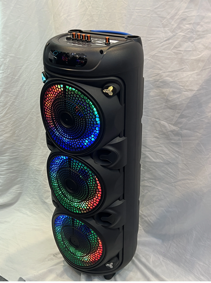 🔊 Parlante Torre Bluetooth Recargable CH-8886 – 8” 20W x 3