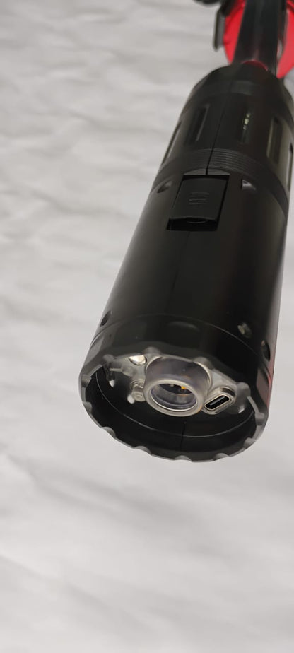 👉JUGUETE RIFLE ELÉCTRICO DE HIDROGEL 💨 CON LUZ Y HUMO 🔫