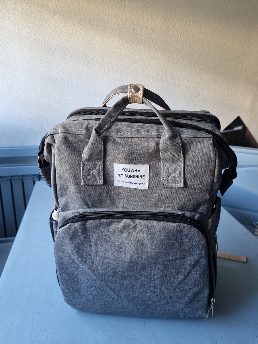 🍼 Pañalera 3 en 1 con Cuna Portátil