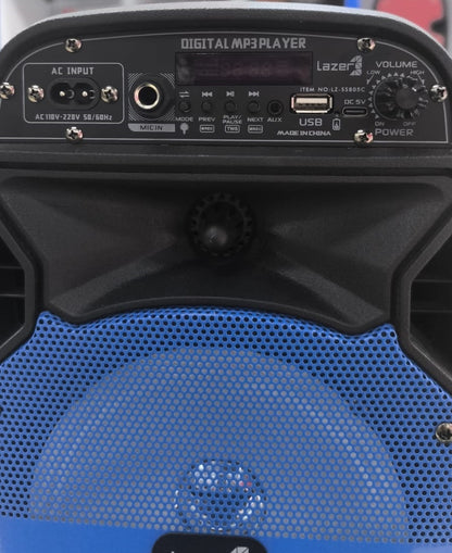 🔊 Cabina Parlante 6.5" Potente + Micrófono + Control Remoto LZ-S805C