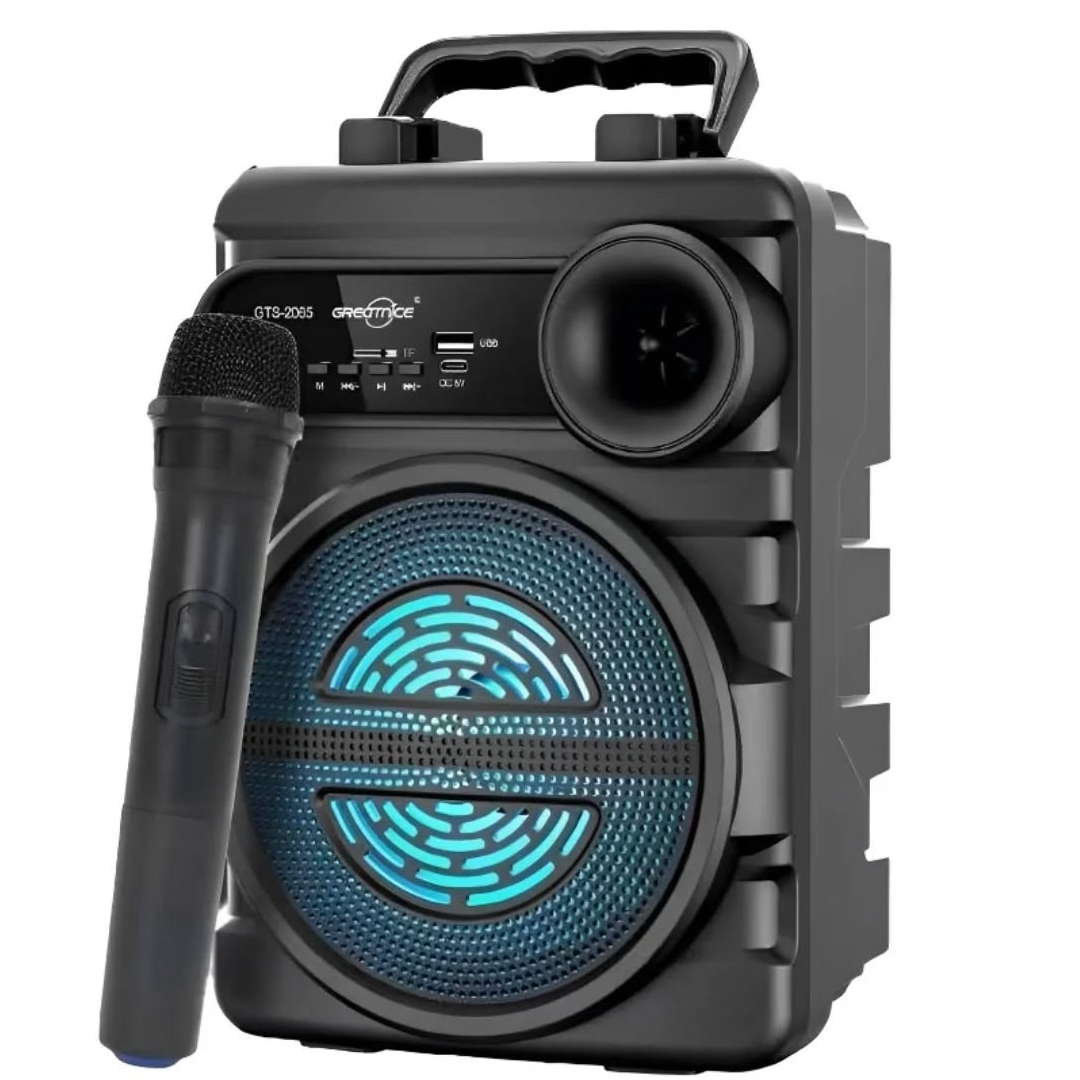 🧨 Cabina Parlante 6.5" + Micrófono Inalámbrico | 10W de Potencia | $85.000 GTS-2065