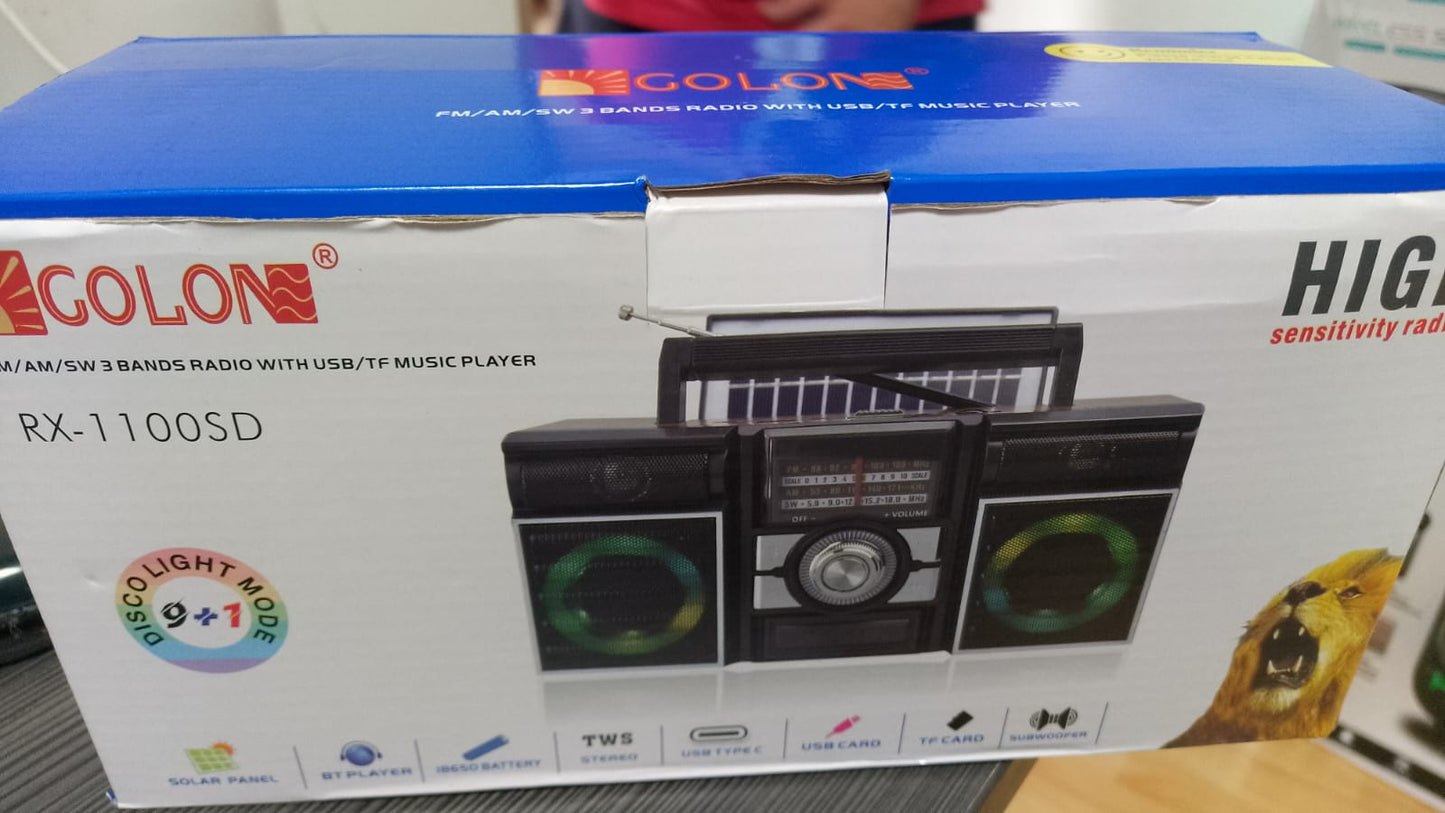 GRABADORA RETRO SOLAR