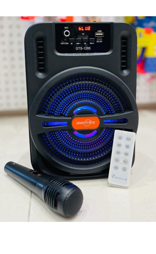 🎶 CABINA DE SONIDO DE 6.5” 🎤 CON MICRÓFONO + CONTROL REMOTO