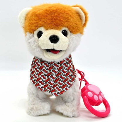 🐶 PERRO PELUCHE INTERACTIVO CON CORREA – ¡CAMINA, HACE SONIDOS Y MUEVE LA COLITA!